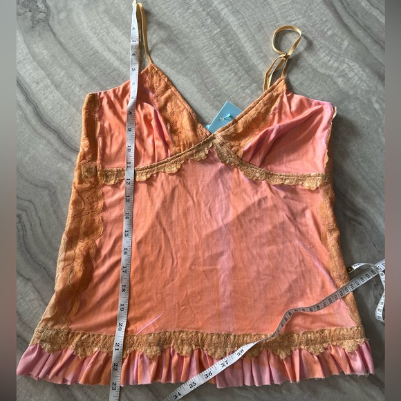 Marciano y2k orange and pink top - Picture 3 of 5